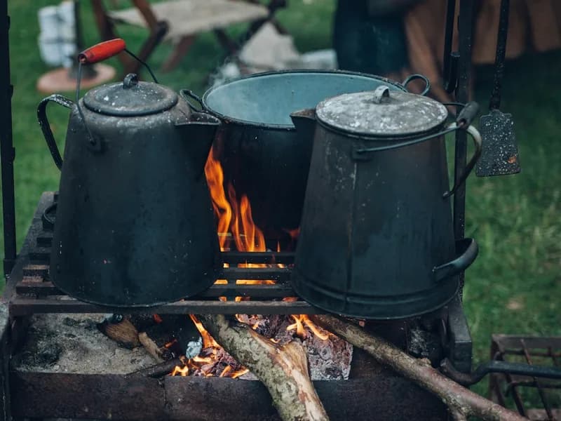 Woodsmoke Folding Grill